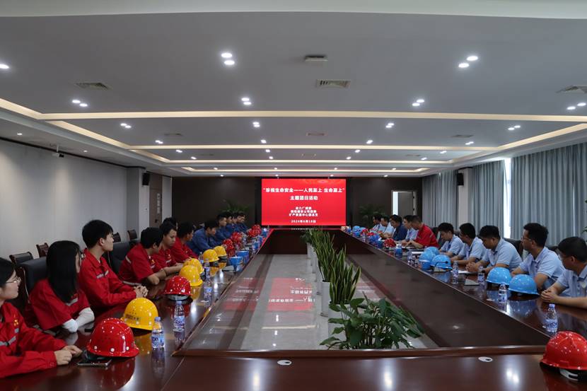 公司团委组织开展“珍视生命清静--人民至上 生命至上”主题团日运动 公司团委组织开展“珍视生命清静--人民至上 生命至上”主题团日运动