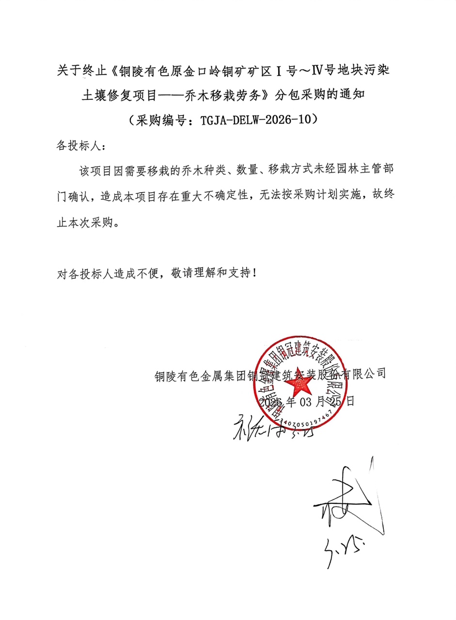 ������ֹ��ͭ����ɫԭ�����ͭ�������š����ŵؿ���Ⱦ�����޸���Ŀ������ľ�������񡷷ְ��ɹ���֪ͨ