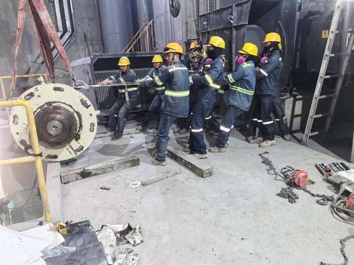 Ã×À¶àÍ¿ó·ÏʯÔËÐÐϵͳͣ²úÄ¥Á·Íê³É Ã×À¶àÍ¿ó·ÏʯÔËÐÐϵͳͣ²úÄ¥Á·Íê³É